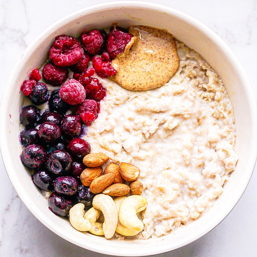 Oatmeal Bowl (Dairy Free) - the celiac hacks